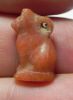 Picture of ANCIENT EGYPT, NEW KINGDOM CARNELIAN CAT AMULET. 1400 B.C