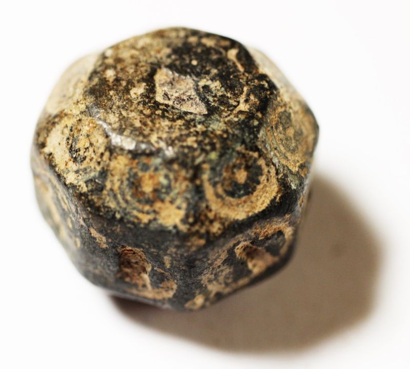 Acropolo. ANCIENT HOLY LAND. BYZANTINE BRONZE WEIGHT.. 800 1000 A.D