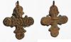 Picture of ANCIENT BYZANTINE BRONZE CROSS PENDANT. 800 - 1000 A.D