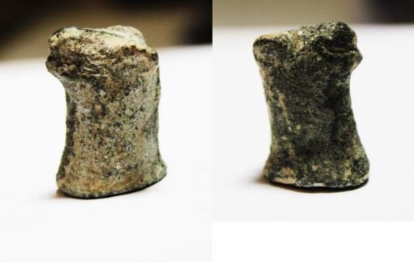 Picture of ANCIENT CANAANITE BRONZE WEIGHT. 5 SHEKELS. 1400 - 1200 B.C