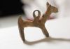 Picture of ANCIENT HOLY LAND. BRONZE ANIMAL. 9TH - 6TH CENTURY B.C