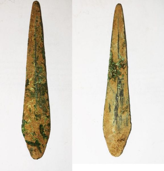 Picture of ANCIENT HOLY LAND. BRONZE AGE. 2900 B.C BRONZE SPEAR HEAD