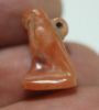 Picture of ANCIENT EGYPTIAN CARNELIAN BA BIRD AMULET. 1400 - 1200 B.C.  NEW KINGDOM