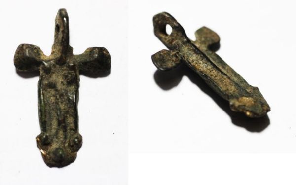 Picture of ANCIENT ROMAN, BRONZE PHALLIC AMULET. 200 - 300 A.D