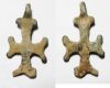 Picture of ANCIENT BYZANTINE BRONZE CROSS. 600 A.D - JORDAN, LARGE EXAMPLE!