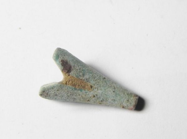 Picture of ANCIENT EGYPT - FAIENCE LOTUS FLOWER AMULET, 1400 B.C