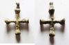 Picture of ANCIENT BYZANTINE BRONZE CROSS. 800 - 1000 A.D