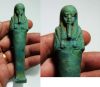 Picture of ANCIENT EGYPT. 26TH DYNASTY. FAIENCE USHABTI. 600 - 300 B.C