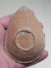Picture of Holy land, Judaea - ByzantineTerracotta Oil Lamp with inscription. 600 - 800 A.D