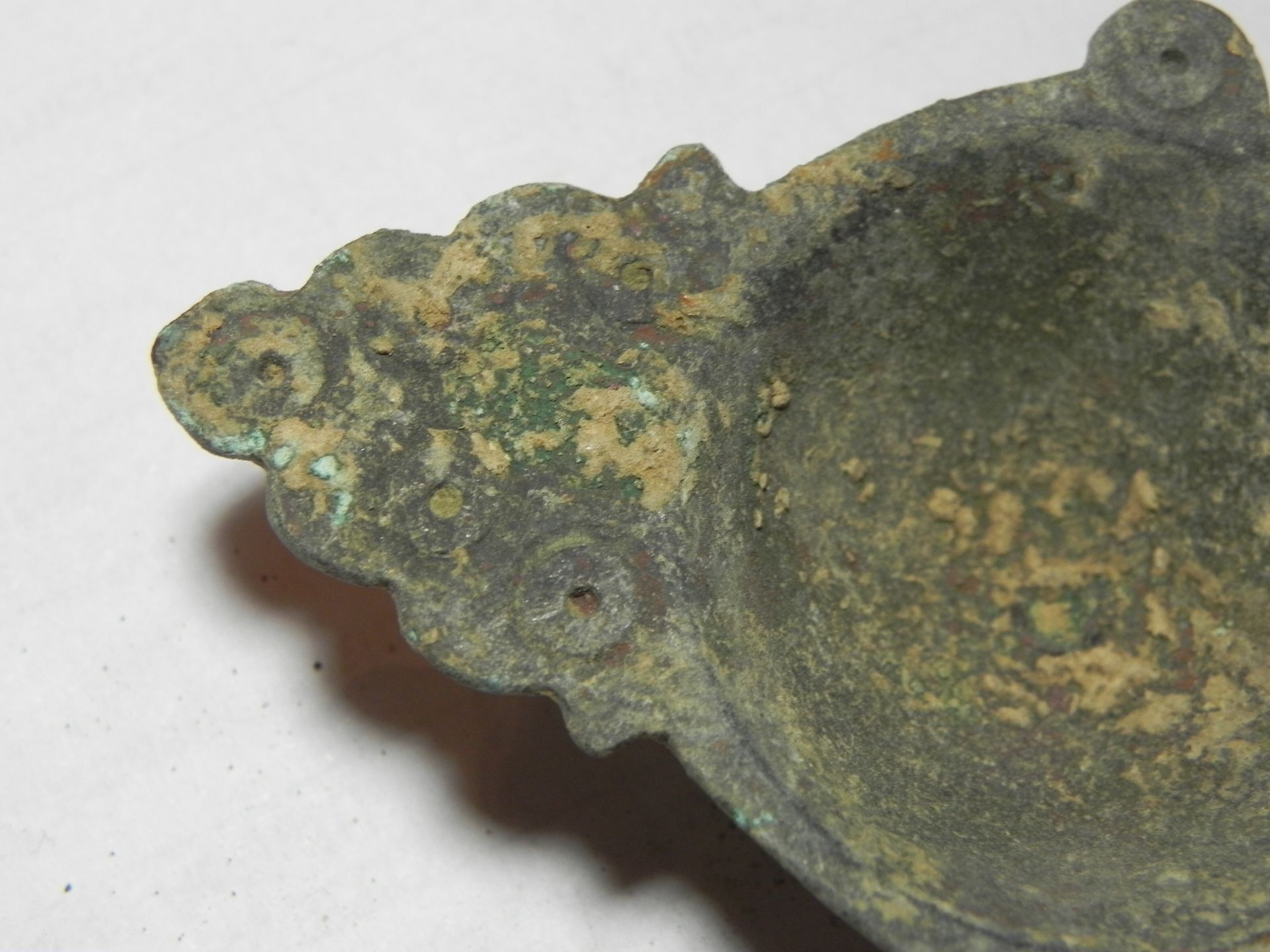 Acropolo. ANCIENT ROMAN BRONZE OIL LAMP FILLER. 300 400 A.D