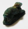 Picture of ANCIENT EGYPT, FAIENCE AMULET OF A HARE. 1300 - 1100 B.C