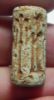 Picture of ANCIENT HOLY LAND. FAIENCE CYLINDER SEAL. 1ST MILLENNIUM B.C