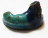 Picture of ANCIENT EGYPT, FAIENCE RECLINING LION. GRECO - ROMAN PERIOD. 300 B.C - 100 A.D