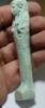 Picture of BEAUTIFUL FEATURES: ANCIENT EGYPT - 100 % GUARANTEED AUTHENTIC - BEAUTIFUL FAIENCE USHABTI , 26TH DYNASTY. 600 - 300 B.C.