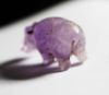 Picture of ANCIENT EGYPT , NEW KINGDOM AMETHYST HIPPOPOTAMUS. 1400 B.C