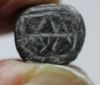 Picture of Iron Age II bronze seal. W/ pseudo-alphabetic Inscription.  South of Jordan. Ancient Edom. 600 B.C