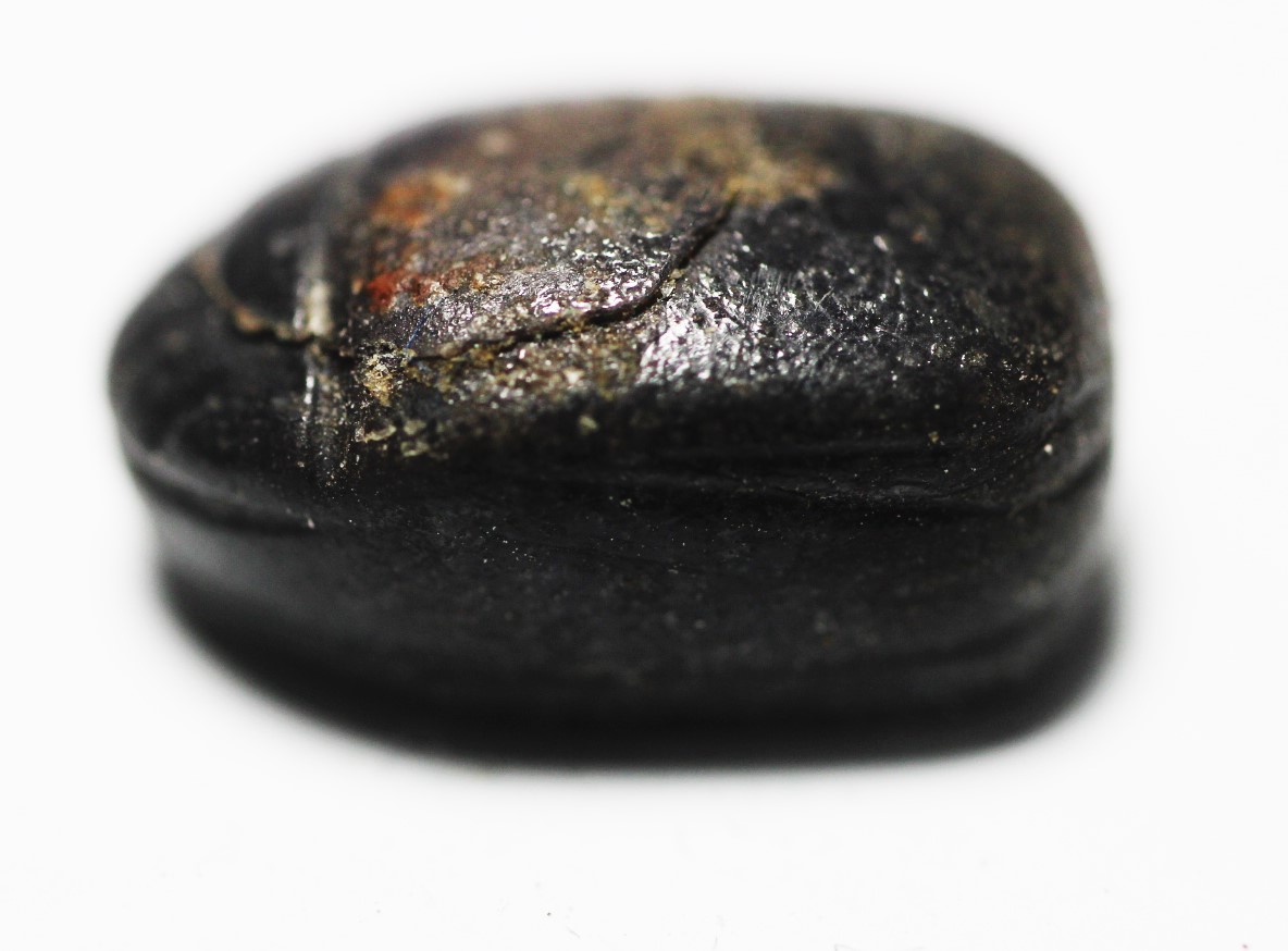 Scarabée Égyptien Sculpté à La Main En Lapis-Lazuli - 2,3 Cm / 143g - Neuf Avec Étiquette