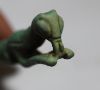 Picture of ANCIENT EGYPT. PROBABLY A UNIQUE FAIENCE AMULET OF A MANTIS. 600 - 300 B.C OR EARLIER