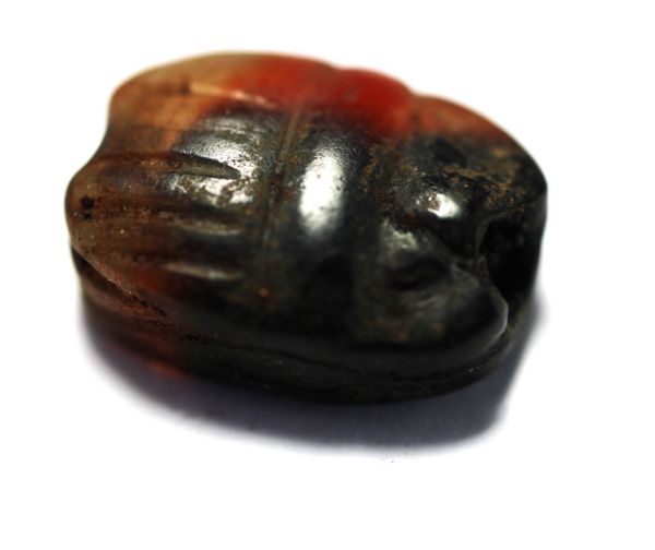Picture of ANCIENT EGYPT. NEW KINGDOM STONE SCARAB. 1400 - 1200 B.C