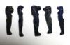 Picture of ANCIENT EGYPT. LOT OF 5  LAPIS LAZULI STONE   AMULETS. 1400 B.C