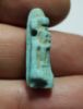 Picture of ANCIENT EGYPT.  UPPER HALF OF A  FAIENCE AMULET.  600 B.C