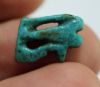 Picture of ANCIENT EGYPT.  FAIENCE EYE OF HORUS AMULET. 600 - 300 B.C