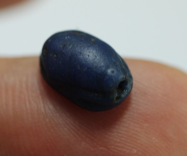 Picture of ANCIENT EGYPT. RARE NEW KINGDOM GLASS SCARAB 13TH CENTURY B.C.  RAMESSIDE ERA