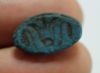 Picture of ANCIENT EGYPT. RARE NEW KINGDOM EGYPTIAN BLUE FAIENCE SCARAB 13TH CENTURY B.C.
