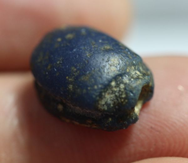 Picture of ANCIENT EGYPT. RARE NEW KINGDOM GLASS SCARAB 13TH CENTURY B.C.  RAMESSIDE ERA