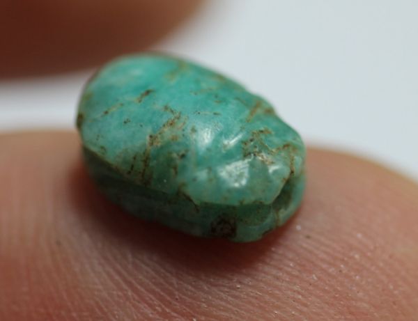 Picture of ANCIENT EGYPT. RARE NEW KINGDOM FELDSPAR STONE SCARAB 13TH CENTURY B.C.