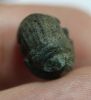 Picture of ANCIENT EGYPT. RARE NEW KINGDOM FAIENCE BUTTON SCARAB 13TH CENTURY B.C.