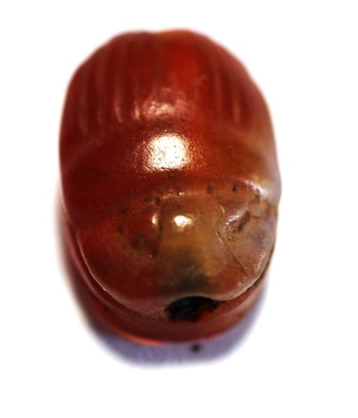 Picture of ANCIENT EGYPT. NEW KINGDOM. CARNELIAN SCARAB. 1250 B.C