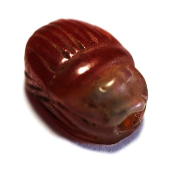 Picture of ANCIENT EGYPT. NEW KINGDOM. CARNELIAN SCARAB. 1250 B.C