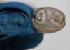 Picture of ANCIENT EGYPT. NEW KINGDOM. STONE (AMETHYST) SCARAB. 1250 B.C