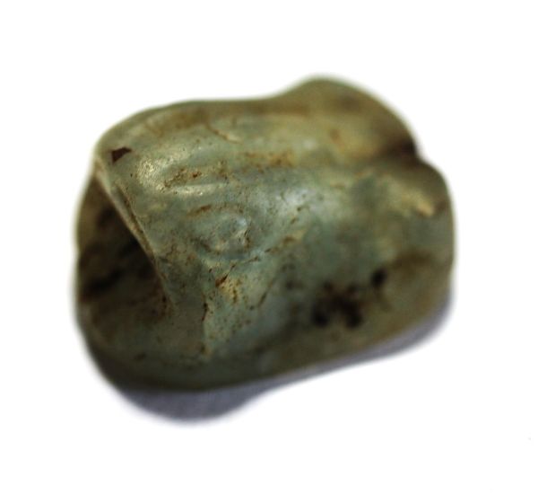 Picture of ANCIENT EGYPT. NEW KINGDOM. STONE FROG SHAPED SCARABOID. 1250 B.C
