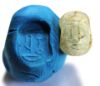 Picture of ANCIENT EGYPT. NEW KINGDOM. STONE FROG SHAPED SCARABOID. 1250 B.C
