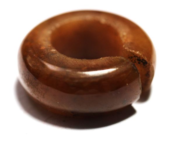 Picture of ANCIENT EGYPT. 18TH DYNASTY. STONE HAIR RING. 1400 B.C