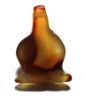 Picture of ANCIENT EGYPT.  STONE POPPY SEED AMULET. 1400 B.C