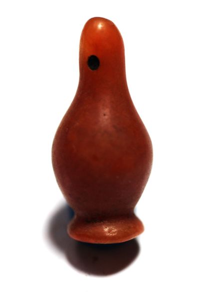 Picture of ANCIENT EGYPT. LARGE STONE POPPY SEED AMULET. 1400 B.C