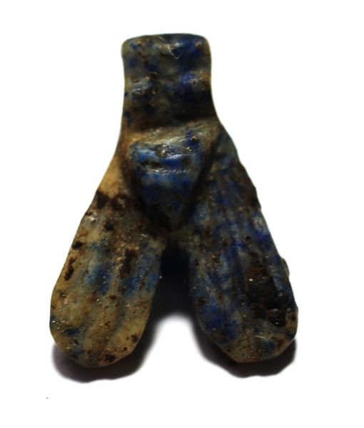 Picture of ANCIENT EGYPT. LARGE LAPIS LAZULI FLY AMULET. 1250 B.C