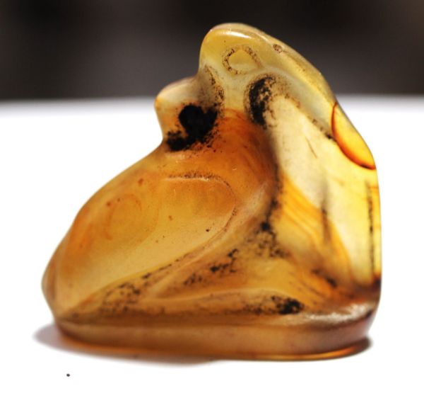 Picture of ANCIENT EGYPT. LARGE NEW KINGDOM STONE IBIS AMULET. 1250 B.C