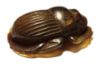 Picture of ANCIENT EGYPT. LARGE NEW KINGDOM STONE BUTTON SCARAB. 1250 B.C