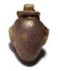 Picture of ANCIENT EGYPT. RARE AMETHYST STONE HEART  AMULET. 1250 B.C