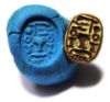 Picture of ANCIENT EGYPT.  NEW KINGDOM STONE SCARAB. 1400 - 1200 B.C