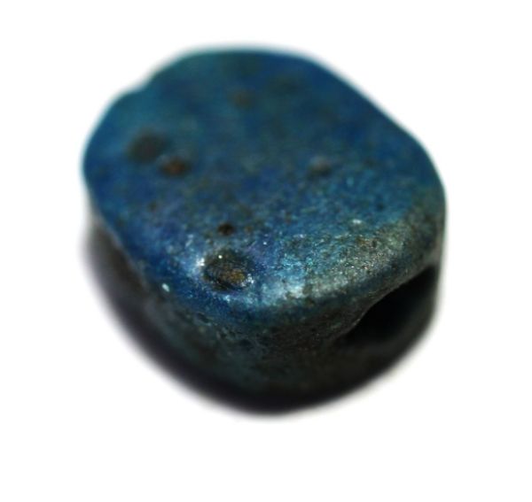 Picture of ANCIENT EGYPT.  NEW KINGDOM FAIENCE SCARAB. 1400 - 1200 B.C