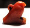 Picture of ANCIENT EGYPT. NEW KINGDOM LARGE CARNELIAN STONE HORUS (FALCON) PENDANT. 1400 - 1250 B.C