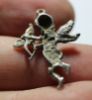 Picture of VICTORIAN? SILVER CUPID AMULET. METAL DETECTOR FIND. 150 YEAR OLD OR MORE.  FOUND IN JORDAN