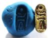 Picture of ANCIENT EGYPT.  NEW KINGDOM STONE SCARABOID. 1250 B.C.  IN THE SHAPE OF A HARE
