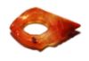 Picture of  ANCIENT EGYPT. CARNELIAN HEART AMULET. 1250 B.C  NEW KINGDOM. RARE SCHEMATIC TYPE