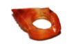 Picture of  ANCIENT EGYPT. CARNELIAN HEART AMULET. 1250 B.C  NEW KINGDOM. RARE SCHEMATIC TYPE